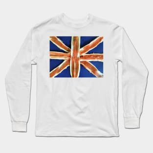 Bacon Union Jack Long Sleeve T-Shirt